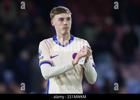 London, Großbritannien. Januar 2025. London, England, 4. Januar 2025: Cole Palmer (20 Chelsea) während des Premier League-Spiels zwischen Crystal Palace und Chelsea im Selhurst Park in London, England (Alexander Canillas/SPP) Credit: SPP Sport Press Photo. /Alamy Live News Stockfoto