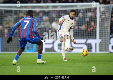 LONDON, Großbritannien - 4. Januar 2025: Levi Colwill von Chelsea im Spiel der Premier League zwischen Crystal Palace FC und Chelsea FC im Selhurst Park (Credit: Craig Mercer/ Alamy Live News) Stockfoto