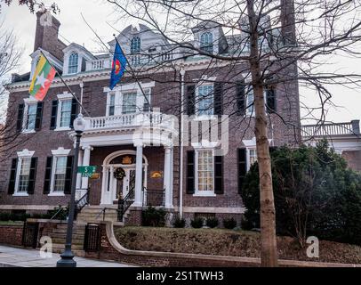 Botschaft von Myanmar, Washington DC USA Stockfoto