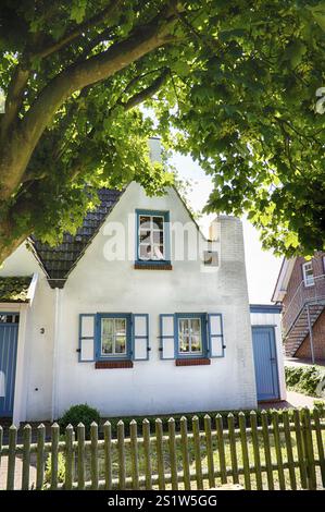 Impressionen des Fischerdorfes Greisen an der Nordsee Stockfoto