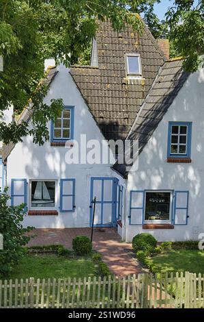 Impressionen des Fischerdorfes Greisen an der Nordsee Stockfoto