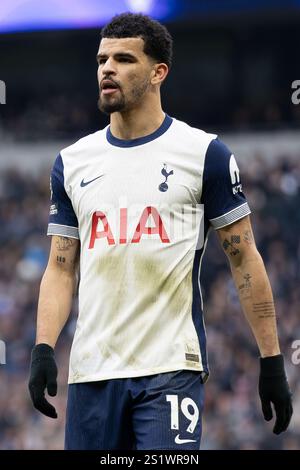 London, Großbritannien. Januar 2025. Tottenham Hotspur Stürmer Dominic Solanke (19) während des Premier League Spiels im Tottenham Hotspur Stadium, London. Der Bildnachweis sollte lauten: Ian Stephen/Sportimage Credit: Sportimage Ltd/Alamy Live News Stockfoto