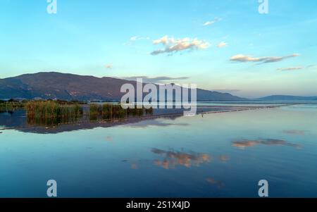 Yilong Lake Scenic Area, Yunnan, China. Stockfoto