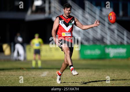 BENALLA, AUSTRALIEN 1. Juni 2024. Im Bild: Jarrad Waite, ein ehemaliger australischer Profifußballer, der für den Carlton Football Club und spielte Stockfoto