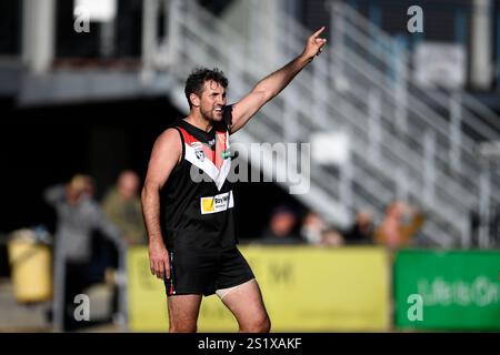 BENALLA, AUSTRALIEN 8. Juni 2024. Im Bild: Jarrad Waite, ein ehemaliger australischer Profifußballer, der für den Carlton Football Club spielte Stockfoto