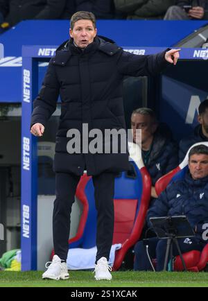 London, Großbritannien. Januar 2025. Crystal Palace V Chelsea - Premier League - Selhurst Park. Crystal Palace Manager Oliver Glasner. Bildnachweis: Mark Pain / Alamy Live News Stockfoto