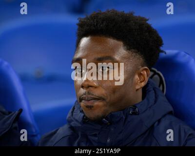 Brighton, Großbritannien. Januar 2025. Brighton England, 4. Januar 2025. Brighton & Hove Albion's Tariq Lamptey während des Premier League-Fußballspiels zwischen Brighton & Hove Albion und Arsenal FC im Falmer Stadium/American Express Stadium, England. (David Horton/SPP) (David Horton/SPP) Credit: SPP Sport Press Photo. /Alamy Live News Stockfoto