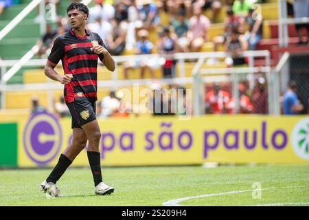 Sao Paulo, Brasilien. September 2024. Spiel zwischen Sport Recife x Cascavel, gültig für den Sao Paulo Junior Football Cup, der diesen Sonntag, den 5. Januar, im Herminio Esposito Stadium in Embu das Artes-SP, Riquelve Nata/SPP ( © Riquelve Natã/SPP) Credit: SPP Sport Press Photo. /Alamy Live News Stockfoto