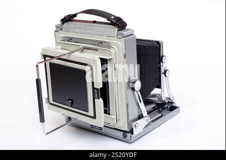 Toyo Großformatkamera, Großformatkamera, analoge Fotografie, Film, traditionell, Analog, manuell, sentimental, Hipster, Registrierung, Stockfoto