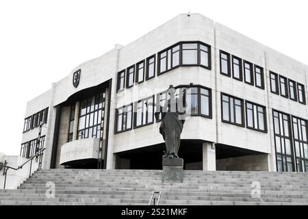 Bratislava in der Slowakischen Republik der Europäischen Union. Parlament Österreich Stockfoto