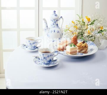 Teepause Stockfoto