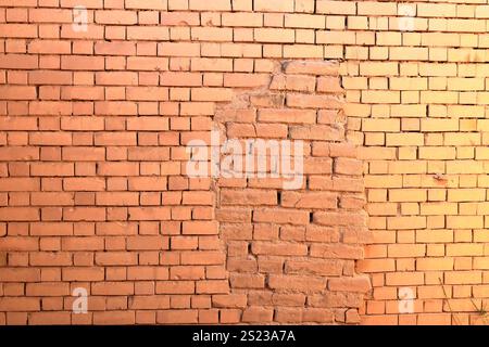 Alte Mauern der alten Stadt Babylon im Irak Stockfoto