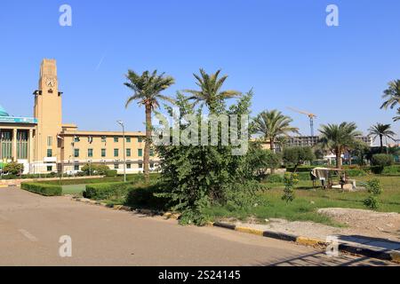 Bagdad, Bagdad im Irak - 15. November 2024: Hauptbahnhof von Bagdad Stockfoto