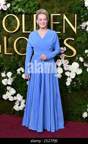 Beverly Hills, USA. Januar 2024. Jean Smart nimmt am 5. Januar 2025 an den 82. Jährlichen Golden Globe Awards im Beverly Hilton in Beverly Hills, Kalifornien, Teil. Foto: Casey Flanigan/imageSPACE Credit: Imagespace/Alamy Live News Stockfoto