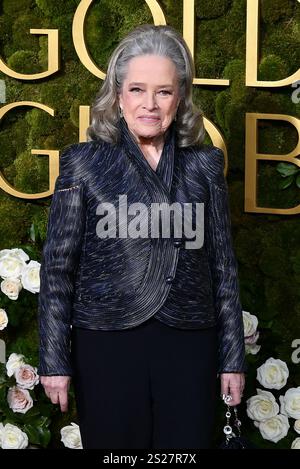 Kathy Bates nimmt am 5. Januar 2025 an den 82. Jährlichen Golden Globe Awards im Beverly Hilton in Beverly Hills, Kalifornien, Teil. Foto: Casey Flanigan/imageSPACE Stockfoto