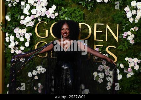 Viola Davis nimmt am 5. Januar 2025 an den 82. Jährlichen Golden Globe Awards im Beverly Hilton in Beverly Hills, Kalifornien, Teil. Foto: Casey Flanigan/imageSPACE Stockfoto