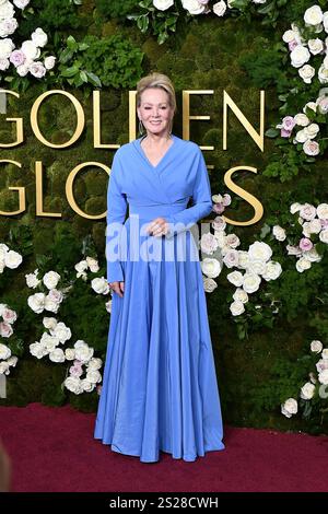 Beverly Hills, USA. Januar 2025. Jean Smart nimmt am 5. Januar 2025 an den 82. Jährlichen Golden Globe Awards im Beverly Hilton in Beverly Hills, Kalifornien, Teil. Foto: Casey Flanigan/imageSPACE Credit: Imagespace/Alamy Live News Stockfoto