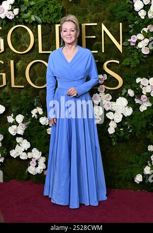 Beverly Hills, USA. Januar 2025. Jean Smart nimmt am 5. Januar 2025 an den 82. Jährlichen Golden Globe Awards im Beverly Hilton in Beverly Hills, Kalifornien, Teil. Foto: Casey Flanigan/imageSPACE Credit: Imagespace/Alamy Live News Stockfoto