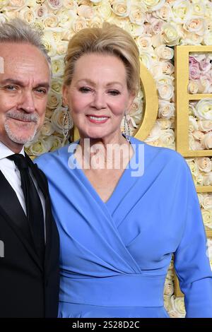 Beverly Hills, USA. Januar 2025. Jean Smart nimmt am 5. Januar 2025 an den 82. Jährlichen Golden Globe Awards im Beverly Hilton in Beverly Hills, Kalifornien, Teil. Foto: Casey Flanigan/imageSPACE Credit: Imagespace/Alamy Live News Stockfoto