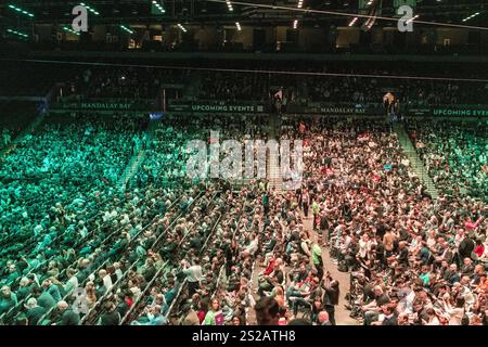 Las Vegas, USA. Januar 2025. LAS VEGAS, NV - am 6. Januar 2025 in der NVIDIA Keynote in der Michelob Ultra Arena in Las Vegas, NV. Kredit: DeeCee Carter/MediaPunch Kredit: MediaPunch Inc/Alamy Live News Stockfoto