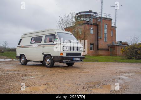 1990 T25 VW Transporter Wohnmobil Umbau von Holdsworth Stockfoto