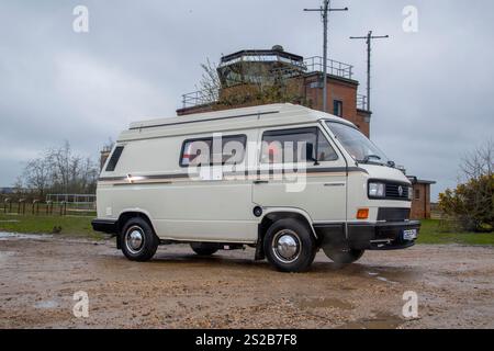 1990 T25 VW Transporter Wohnmobil Umbau von Holdsworth Stockfoto