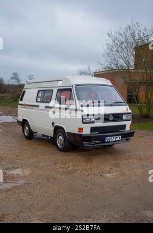 1990 T25 VW Transporter Wohnmobil Umbau von Holdsworth Stockfoto