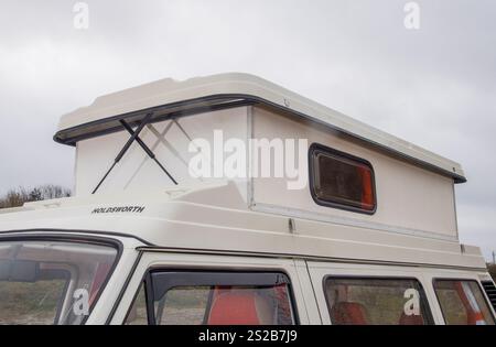 1990 T25 VW Transporter Wohnmobil Umbau von Holdsworth Stockfoto