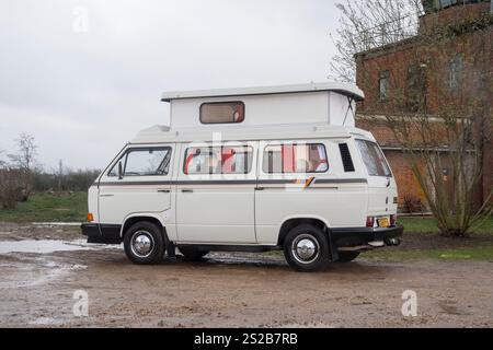 1990 T25 VW Transporter Wohnmobil Umbau von Holdsworth Stockfoto