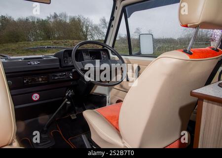 1990 T25 VW Transporter Wohnmobil Umbau von Holdsworth Stockfoto