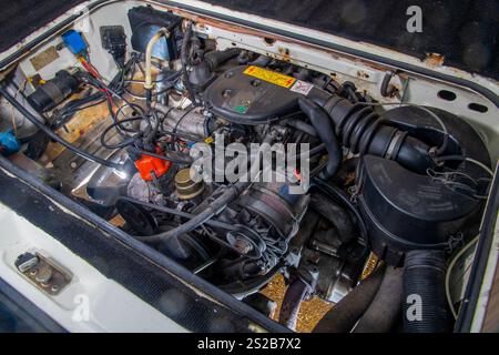 1990 T25 VW Transporter Wohnmobil Umbau von Holdsworth Stockfoto