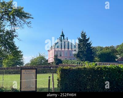 Fasanenschlosschen ist ein Jagdschloss in Moritzburg, Sachsen, 20.09.2024 Stockfoto