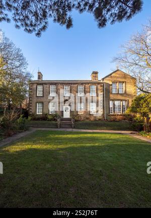 Das Brontë Parsonage Museum, Haworth, West Yorkshire, Großbritannien Stockfoto