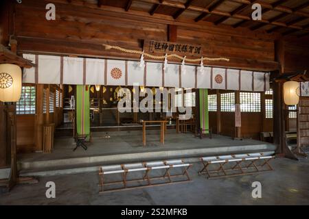 Das Gelände der Burg Hikone in der Präfektur Hikone Shiga Japan Stockfoto