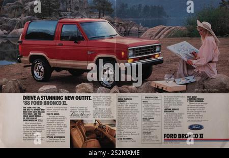 Vintage 'Life' 1987 Sonderausgabe, das Jahr in den Bildern, Zeitschriftenwerbung, USA Stockfoto Vintage 'Life' 1987 Sonderausgabe, das Jahr in den Bildern, Zeitschriftenwerbung, USA Stockfoto