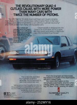 Vintage 'Life' 1987 Sonderausgabe, das Jahr in den Bildern, Zeitschriftenwerbung, USA Stockfoto Vintage 'Life' 1987 Sonderausgabe, das Jahr in den Bildern, Zeitschriftenwerbung, USA Stockfoto