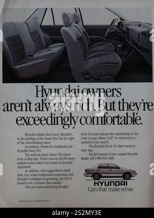 Vintage 'Life' 1987 Sonderausgabe, das Jahr in den Bildern, Zeitschriftenwerbung, USA Stockfoto Vintage 'Life' 1987 Sonderausgabe, das Jahr in den Bildern, Zeitschriftenwerbung, USA Stockfoto