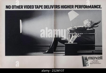 Vintage 'Life' 1987 Sonderausgabe, das Jahr in den Bildern, Zeitschriftenwerbung, USA Stockfoto Vintage 'Life' 1987 Sonderausgabe, das Jahr in den Bildern, Zeitschriftenwerbung, USA Stockfoto