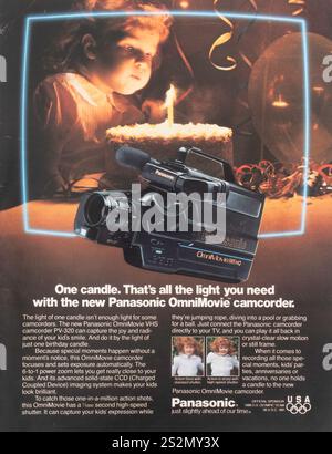 Vintage 'Life' 1987 Sonderausgabe, das Jahr in den Bildern, Zeitschriftenwerbung, USA Stockfoto Vintage 'Life' 1987 Sonderausgabe, das Jahr in den Bildern, Zeitschriftenwerbung, USA Stockfoto