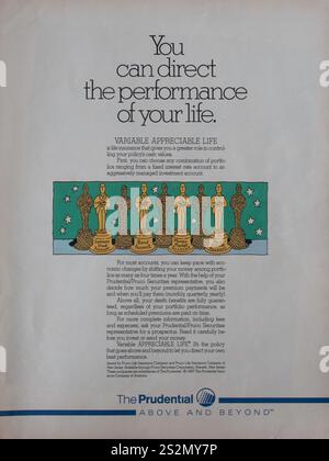 Vintage 'Life' 1987 Sonderausgabe, das Jahr in den Bildern, Zeitschriftenwerbung, USA Stockfoto Vintage 'Life' 1987 Sonderausgabe, das Jahr in den Bildern, Zeitschriftenwerbung, USA Stockfoto