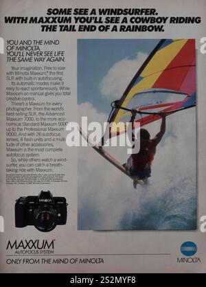 Vintage 'Life' 1987 Sonderausgabe, das Jahr in den Bildern, Zeitschriftenwerbung, USA Stockfoto Vintage 'Life' 1987 Sonderausgabe, das Jahr in den Bildern, Zeitschriftenwerbung, USA Stockfoto