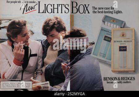 Vintage 'Life' 1987 Sonderausgabe, das Jahr in den Bildern, Zeitschriftenwerbung, USA Stockfoto Vintage 'Life' 1987 Sonderausgabe, das Jahr in den Bildern, Zeitschriftenwerbung, USA Stockfoto