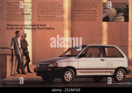 Vintage 'Life' 1987 Sonderausgabe, das Jahr in den Bildern, Zeitschriftenwerbung, USA Stockfoto Vintage 'Life' 1987 Sonderausgabe, das Jahr in den Bildern, Zeitschriftenwerbung, USA Stockfoto