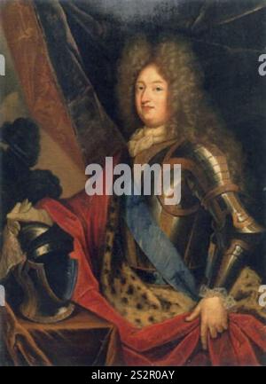 Anhänger von Hyacinthe Rigaud - Ritratto di gentiluomo. Stockfoto