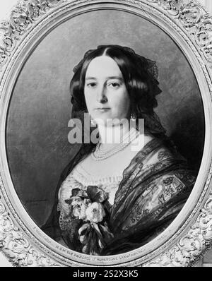 Franz Xaver Winterhalter (1805-73) - Feodora, Prinzessin von Hohenlohe-Langenburg (1807-72) Stockfoto