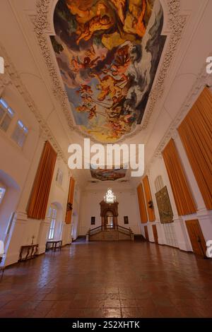 Das Dommuseum Salzburg gehört zum UNESCO-Weltkulturerbe und ist ein nebengebäude des Salzburger Doms in Salzburg, Österreich Stockfoto