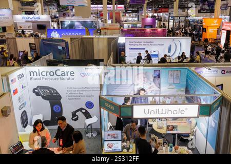 Las Vegas, USA. Januar 2025. Die CES 2025 Show Floor im Venetian Resort in Las Vegas am 7. Januar 2025. (Foto: Travis P Ball/SIPA USA) Credit: SIPA USA/Alamy Live News Stockfoto