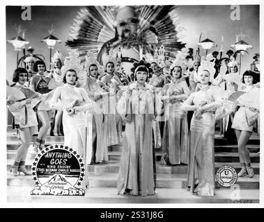 ALLES GEHT ETHEL MERMAN Datum: 1936 Stockfoto