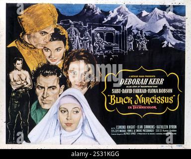 Schwarze NARZISSE POSTER VON DER RONALD GRANT ARCHIV Datum: 1947 Stockfoto