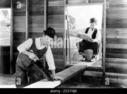 DER LETZTE SCHLIFF STAN LAUREL, OLIVER HARDY DIY Datum: 1928 Stockfoto